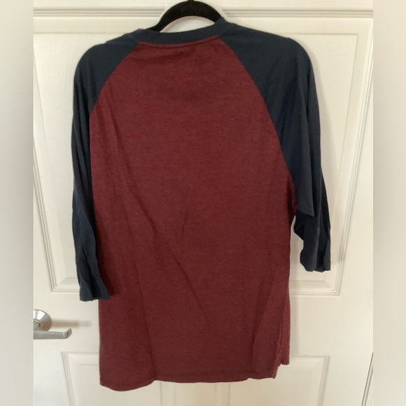 3/4 Sleeve Henley Tee Shirt Lot (2) XXL - Picture 4 of 7